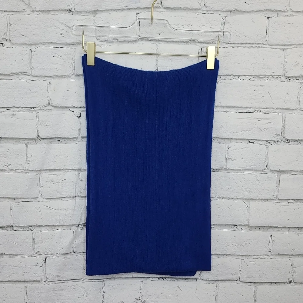 Calvin Klein Super Soft Acrylic Knit Cold Weather Loop/Infinity Scarf Klein Blue